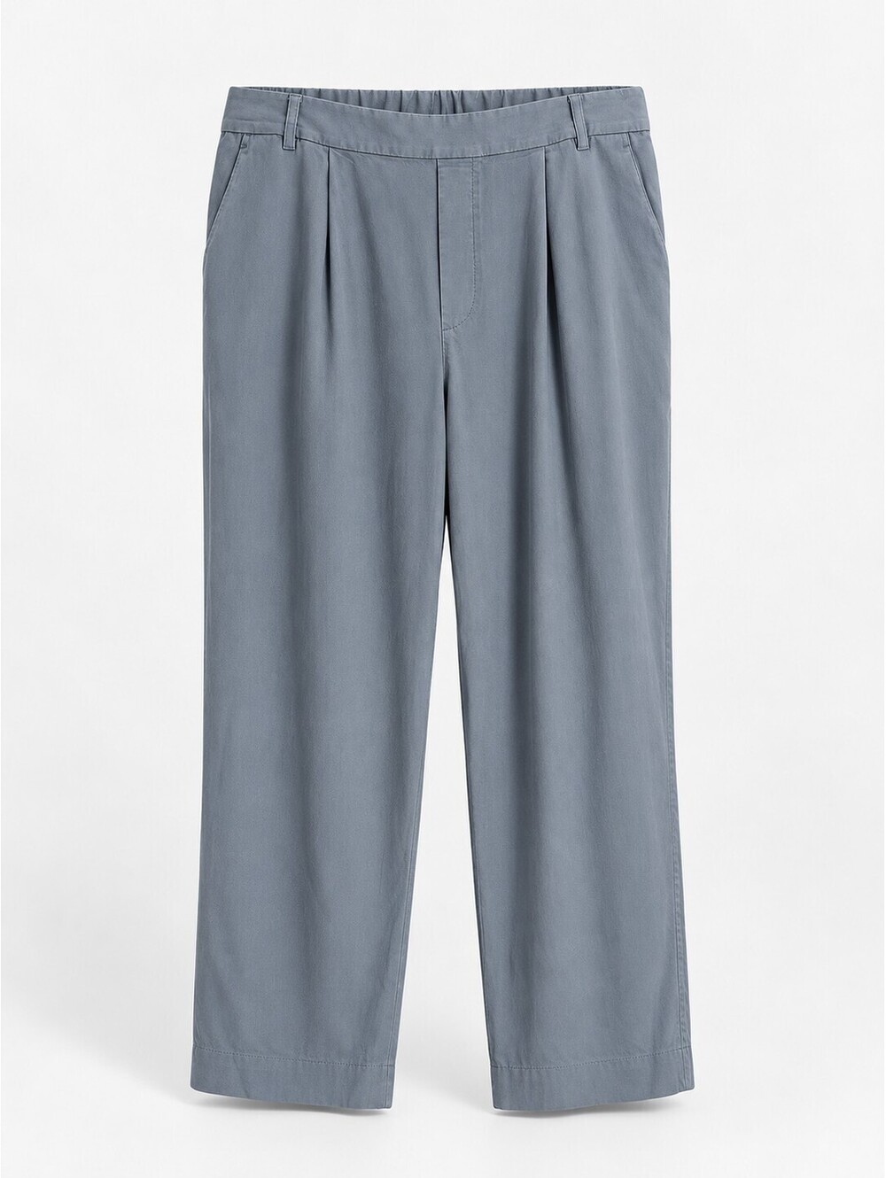 Vince Women’s XL Gray 100% Viscose Pleated Straight Leg Pants